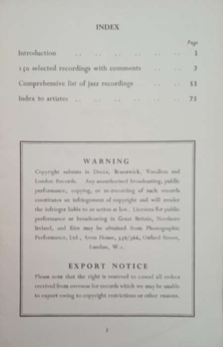 Jazz on 78's: A Guide for Collectors