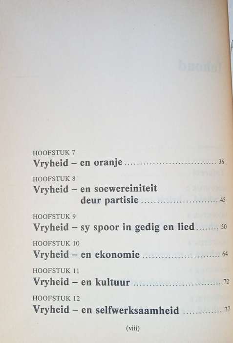 Witman Waar is Jou Vryheid? [Afrikaans text] | W.J.G. Lubbe (ed.)
