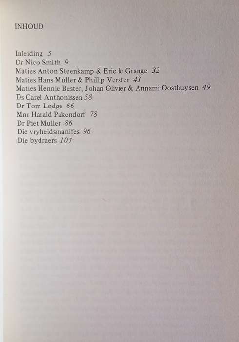 Praat Met die ANC [Afrikaans] | Gerrit Olivier (ed.)