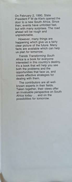 Trends Transforming South Africa | Tony Manning (comp. & ed.)