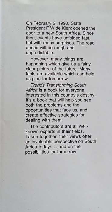 Trends Transforming South Africa | Tony Manning (comp. & ed.)