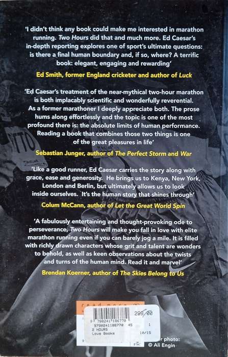 Two Hours: The Quest to Run the Impossible Marathon | Ed Caesar