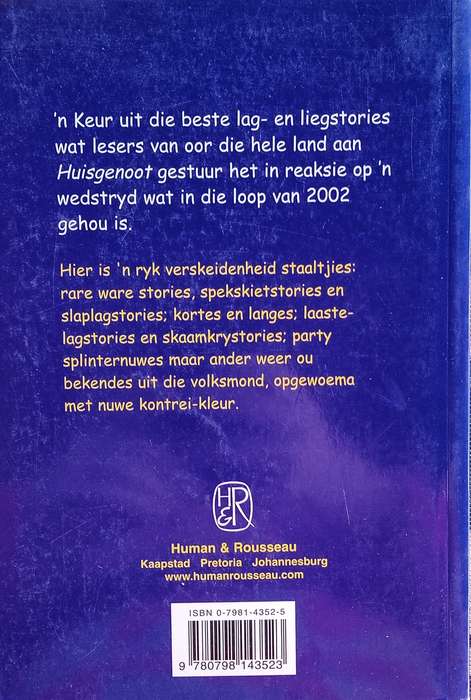 Huisgenoot Lag en Liegstories [Afrikaans]