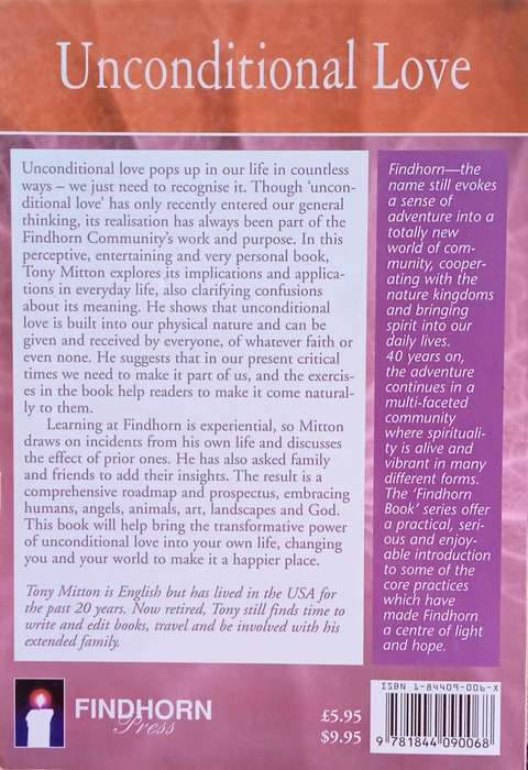 Unconditional Love | Tony Mitton