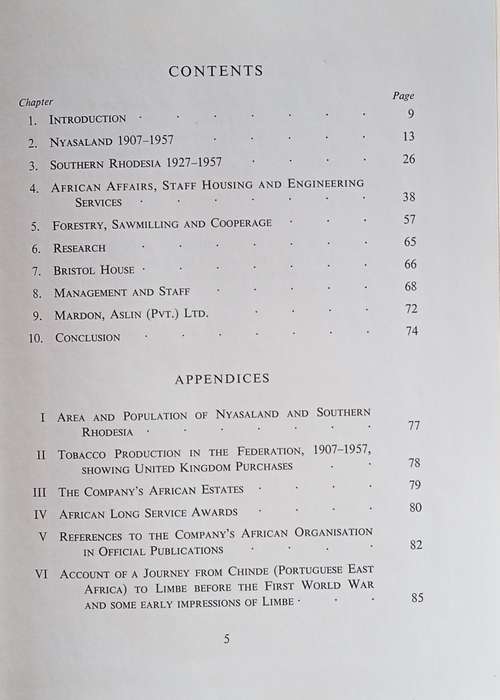 Fifty Years of Progress: The African Organisation of the Imperial Tobacco Company 1907-1957 | W. ...