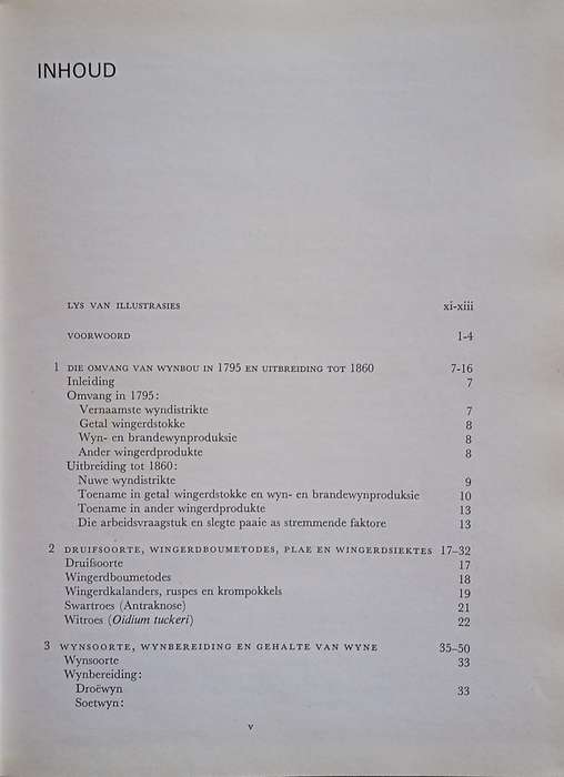 Kaapse Wyn en Brandewyn 1975-1860 [Afrikaans] | D.J. van Zyl