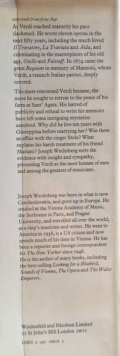 Verdi | Joseph Wechsberg