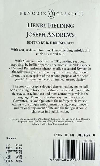Joseph Andrews | Henry Fielding
