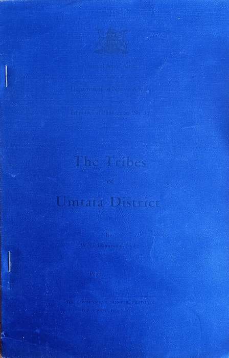 The Tribes of Umtata District | W.D. Hammond-Tooke