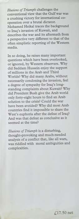 Illusions of Triumph: An Arab View of the Gulf War | Mohamed Heikal