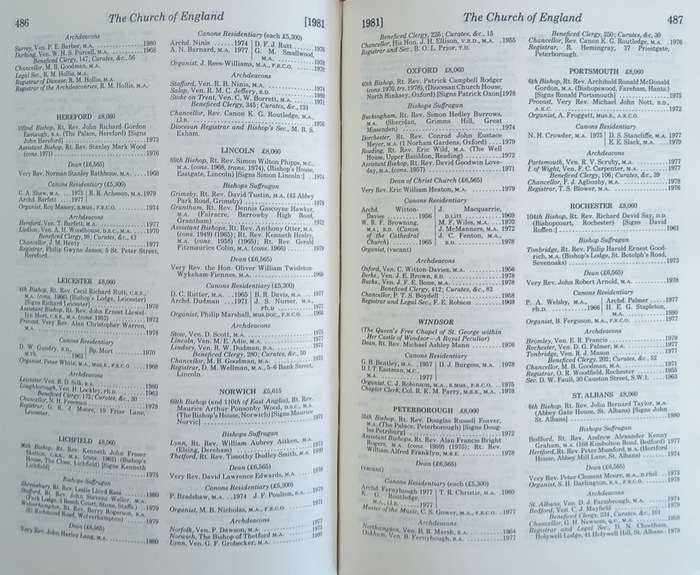 Whitaker's Almanack 1981