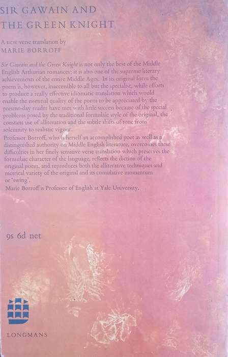 Sir Gawain and the Green Knight: A New Verse Translation | Marie Borroff (translator)