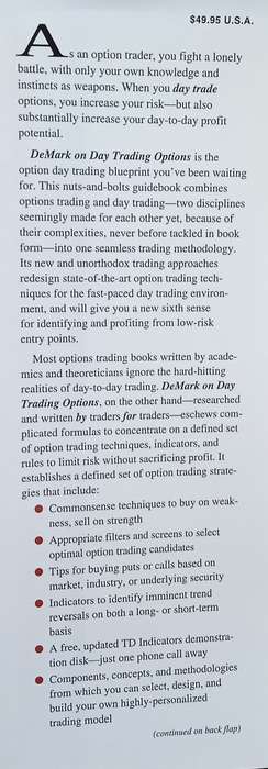 DeMark on Day Trading Options: Using Options to Cash In On the Day Trading Phenomenon | Thomas De...