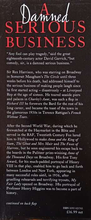 A Damned Serious Business: My Life in Comedy | Rex Harrison