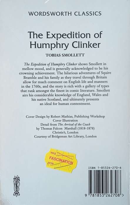 The Expedition of Humphry Clinker | Tobias Smollett
