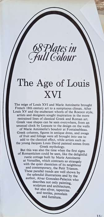 The Age of Louis XVI | Alvar Gonzalez Palacios