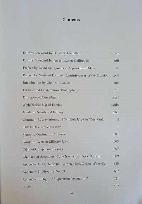 The D-Day Encyclopedia | David G. Chandler, James Lawton Collins Jr. (eds.)