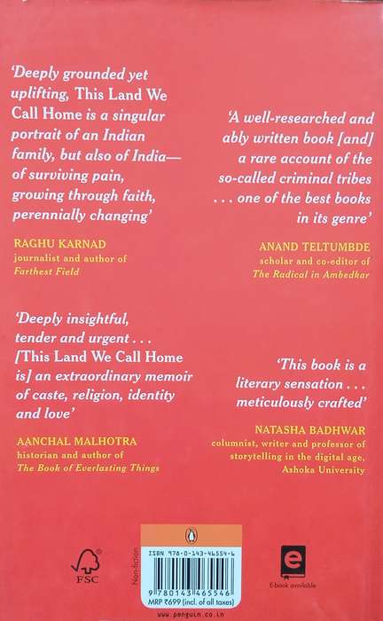 This Land We Call Home: The Story of a Family, Caste, Conversions and Modern India | Nusrat F. Jafri