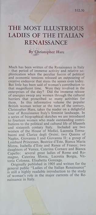 The Most Illustrious Ladies of the Italian Renaissance | Christopher Hare