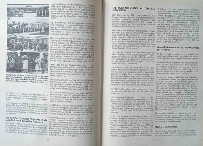 Militêre Geneeskunde in Suid-Afrika (1913-1983) [Afrikaans]