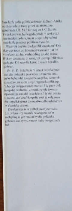 Herzog en Smuts en die Britse Ryk [Afrikaans] | Dr. G.D. Scholtz