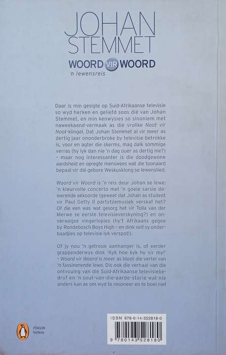 Woord vir Woord: 'n Lewensreis [Afrikaans] | Johan Stemmet