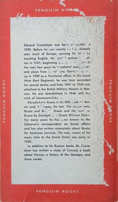 Krushchev's Russia | Edward Crankshaw