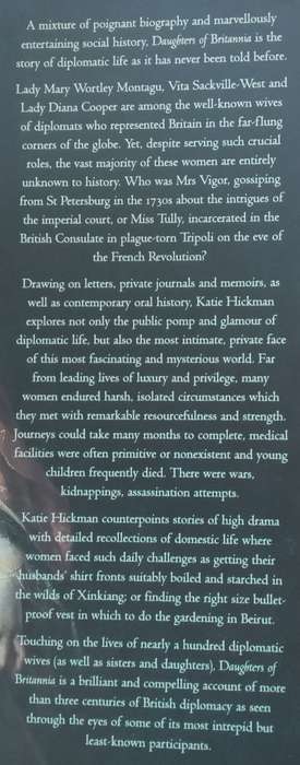 Daughters of Britannia: The Lives & Times of Diplomatic Times | Katie Hickman