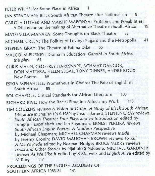 The English Academy Review (Vol. 2)