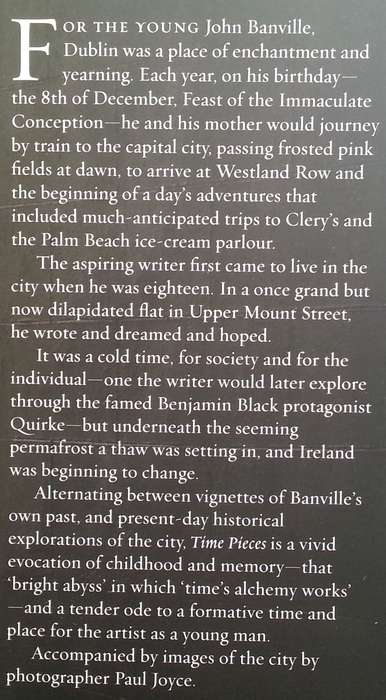 Time Pieces: A Dublin Memoir | John Banville