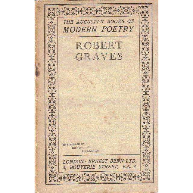 Robert Graves: The Augustan Books of Modern Poetry | Robert Graves