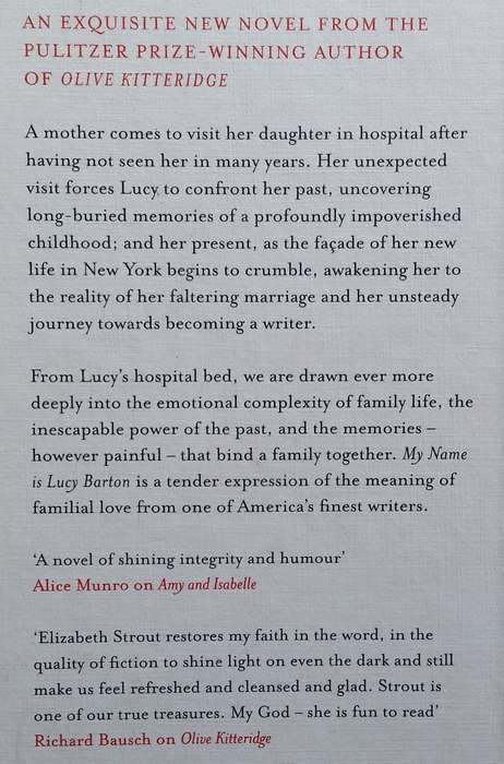My Name is Lucy Barton (First UK Edition, 2016) | Elizabeth Strout