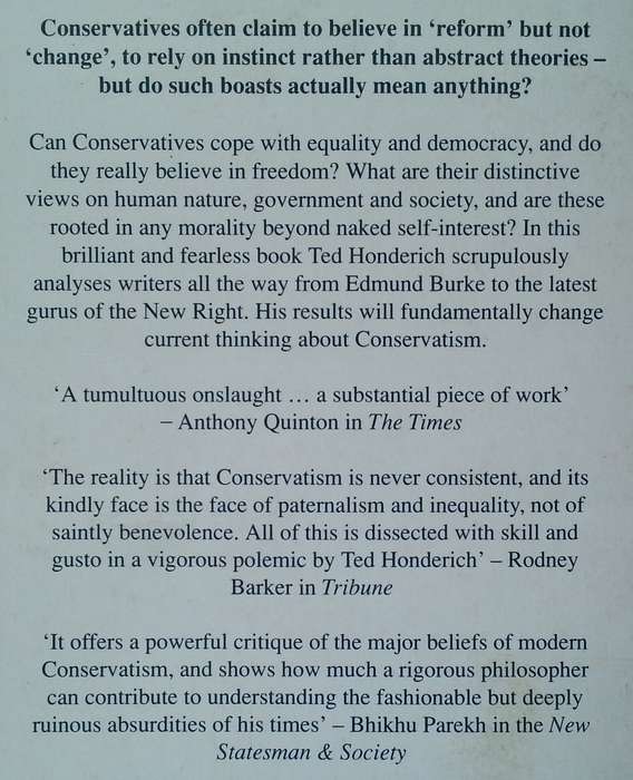 Conservatism | Ted Honderich