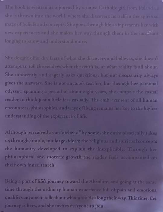Odyssey of an Airhead: The Ultimate Truth, Here I Come! | Malgorzata Duszak