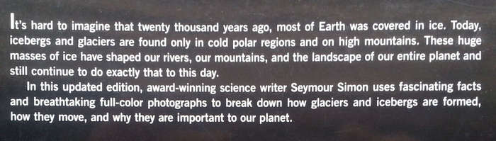 Icebergs & Glaciers | Seymour Simon