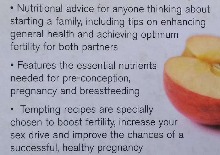 Food for Fertility: The Conception and Pregnancy Cookbook | Katherine Burke