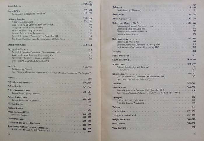 Background Letter (June 1948-December 1949, Vols. 1 & 2, Abridged)