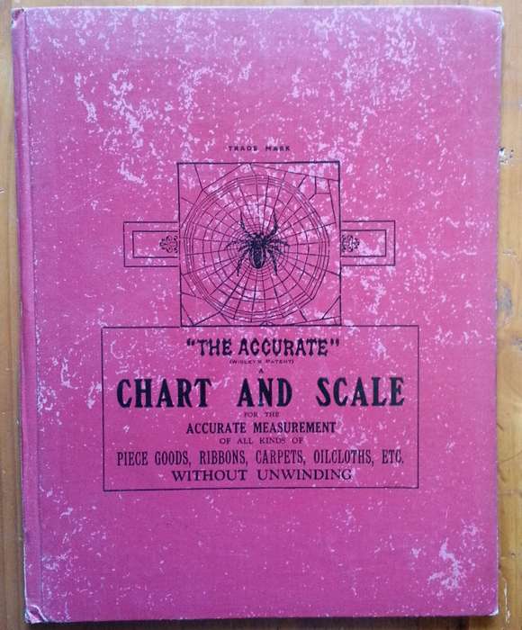 Chart and Scale for the Accurate Measurement of All Kinds of Piece Goods, Ribbons, Carpets, Oilcl...