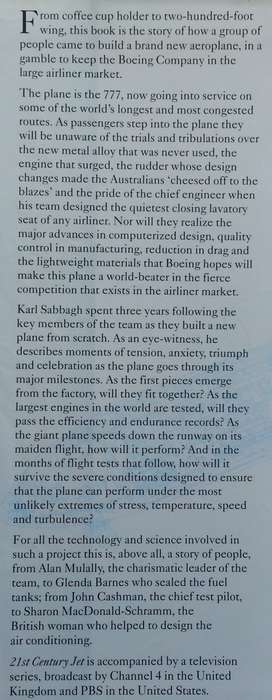21st Century Jet: The Making of the Boeing 777 | Karl Sabbagh