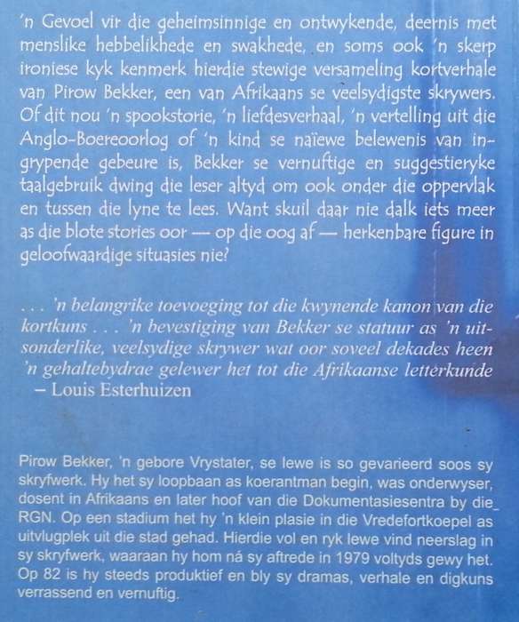 Aan die Deur van die Wis en die Onwis (Afrikaans, Inscribed by Author to Lochner de Kock) | Pirow...