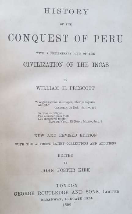 History of the Conquest of Peru | William H. Prescott