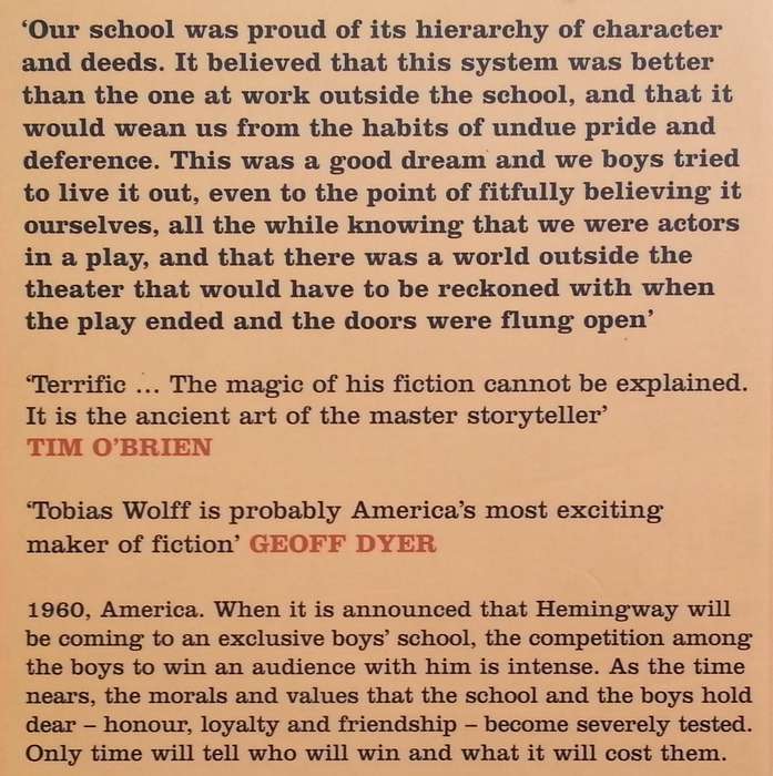 Old School | Tobias Wolff