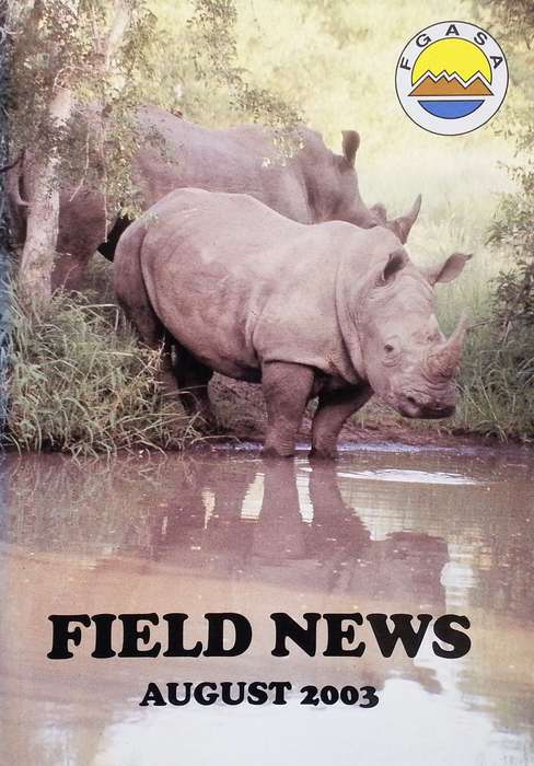 Field News, August 2003 | Grant Hine