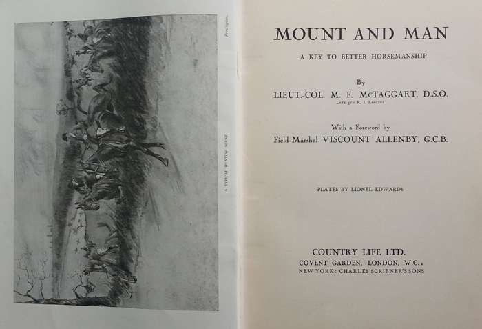 Mount and Man: A Key to Better Horsemanship | M. F. McTaggart