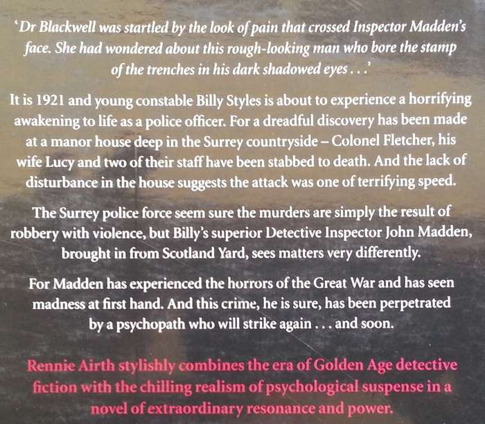 River of Darkness (Uncorrected Book Proof) | Rennie Airth