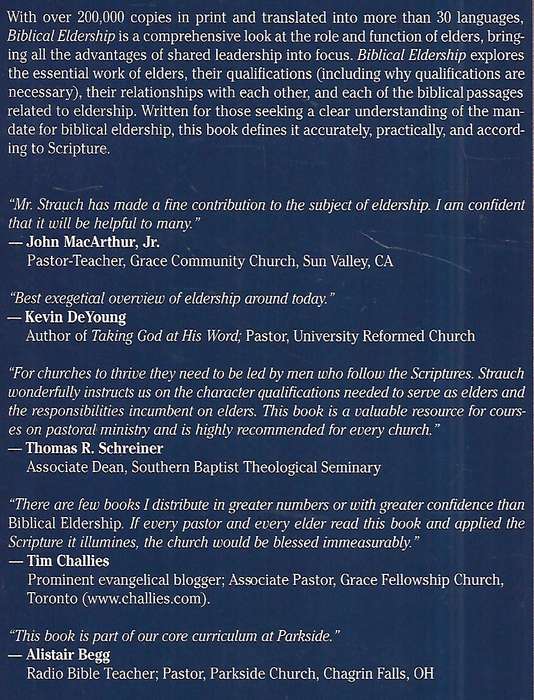 Biblical Leadership: An Urgent Call to Restore Biblical Church Leadership | Alexander Strauch
