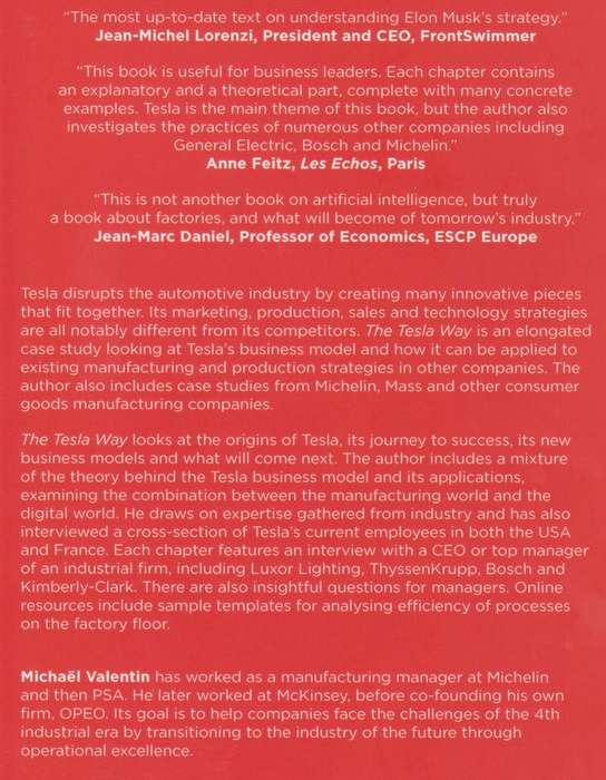 The Tesla Way: The Disruptive Strategies and Models of Teslism | Michael Valentin