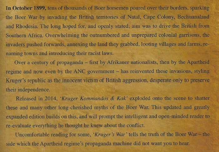 Kruger's War: Tee Truth Behind the Myths of the Boer War | Chris Ash