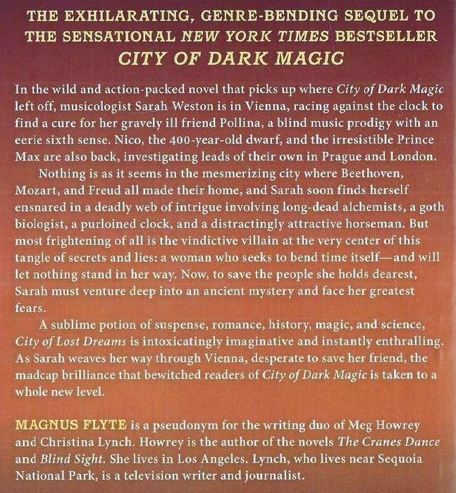 City of Lost Dreams (Proof Copy) | Magnus Flyte
