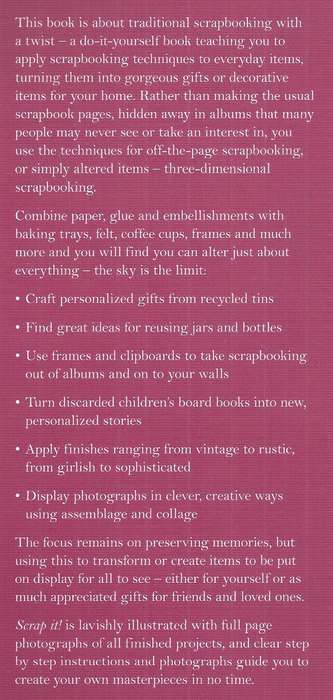 Scrap It! Using Scrapbook Techniques for Decorative and Gift Items | Jaclyn Venter